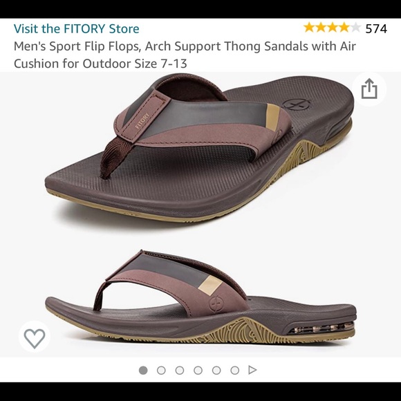 fitory Other - Mens 10 Fitory Sport Outdoor Flip Flops Outdoor New NWT